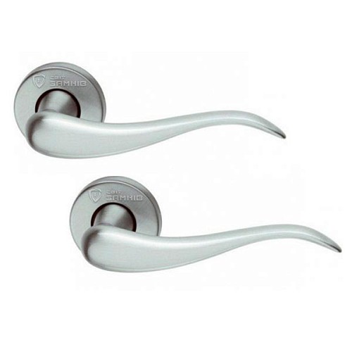 Ручки на розетте DND by MARTINELLI Airone OСS матовый хром - Фото №1