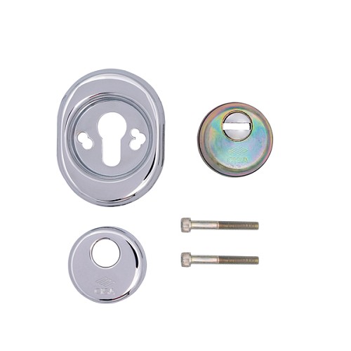 Протектор врезной CISA 06490.50.0.18 хром полированный - Фото №4