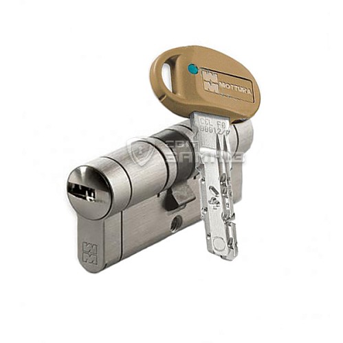 Циліндр MOTTURA Champions C39 92 (41*51) нікель матовий - Фото №1