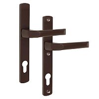 Ручки на планке Укр. 85/28 коричневая