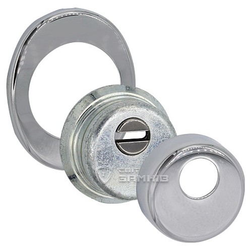 Протектор AZZI FAUSTO F23 ANT з юбкою 25 мм 85х70 хром  - Фото №2