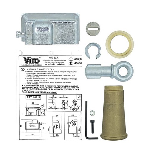 Замок навісний VIRO NEW CONDOR без ключів - Фото №6