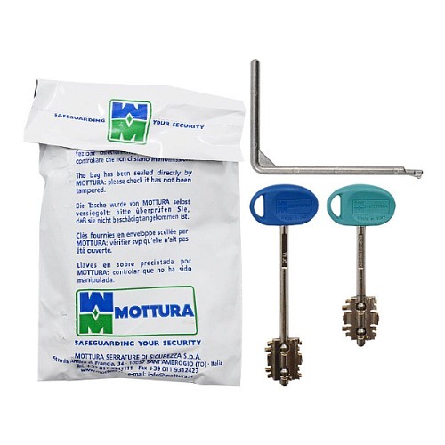 Комплект ключів MOTTURA MyKey Т1 для перекодування 40мм 