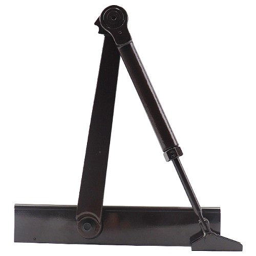 Доводчик CISA C1611.05.0.88 Professional Plus2 BC STD HO с фиксацией до 120 кг коричневый - Фото №6