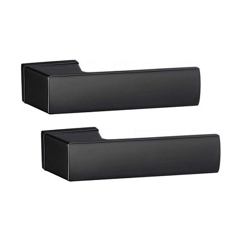 Ручки на розетте ORO/ORO Angelina (24E-15E) Black черный матовый - Фото №1