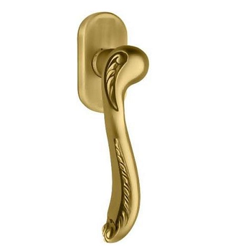 Ручка оконная LINEA CALI Lady латунь матовая - Фото №1