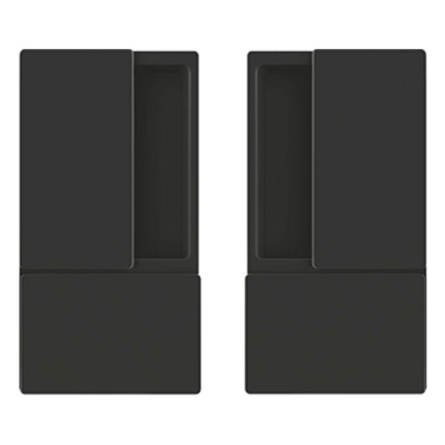 Ручки для розсувної системи AGB Wave B300000193 чорний матовий - Фото №1