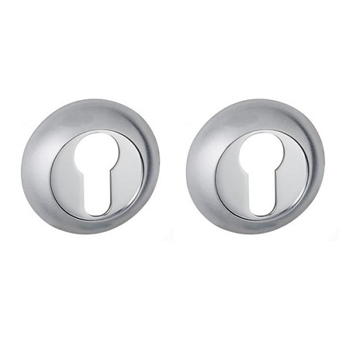 Накладки на сердцевину SIBA R02 хром матовый/хром 