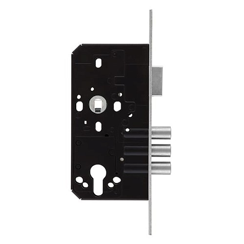 Механизм замка MUL-T-LOCK 972 (BS55*72мм) матовый никель - Фото №3