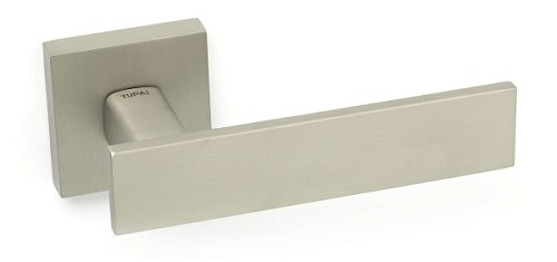 Ручки на розетте TUPAI Lina 2 2730 Q (801-1999) никель матовый - Фото №2