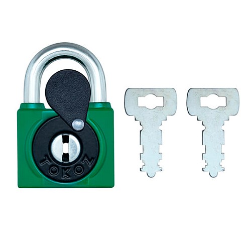 Замок навесной TOKOZ 800/40L (2 ключа) - Фото №4