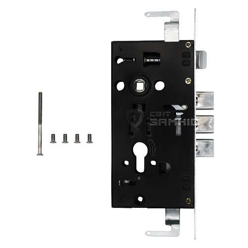 Механизм замка BRUNO BR-61 (BS60*67мм) L левый CP хром - Фото №4