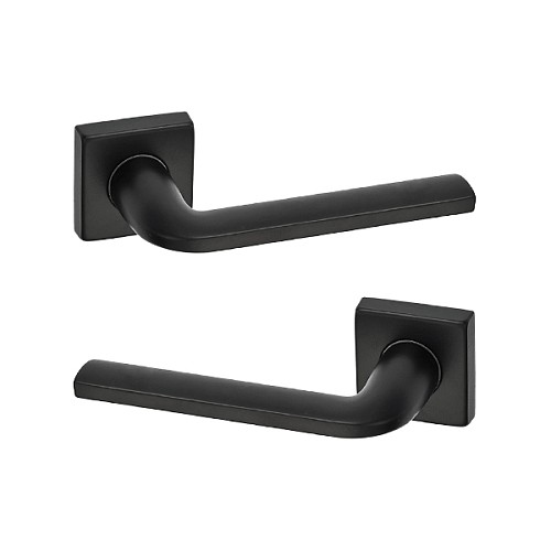 Ручки на розетте SICMA Holiday Nero Opaco черный матовый - Фото №1