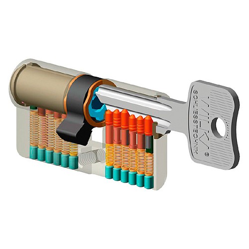 Циліндр WILKA 1400 A 90 (45*45) чорний - Фото №6