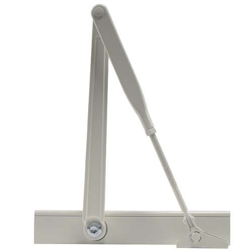 Доводчик CISA C1611.03.0.45 Professional Plus2 BC STD HO с фиксацией до 80 кг белый - Фото №8