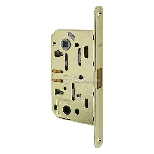 Механизм замка GAVROCHE GR96-M WC (BS50*96мм) магнит.язичок PB золото - Фото №1