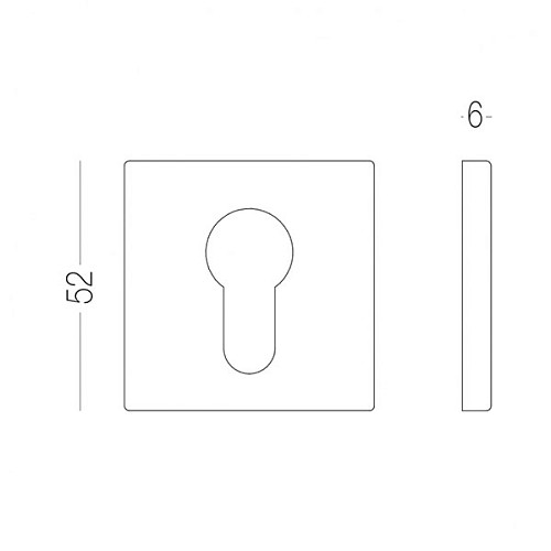 Накладки на сердцевину MVM E20 MN сатин никель - Фото №2