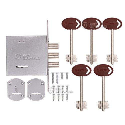 Механізм замка SHERLOCK 04.06 (BS54мм) 5 ключів - Фото №4