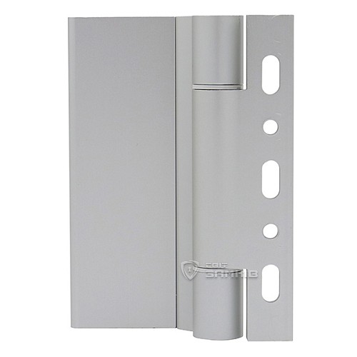 Завіс WALA WTA 8010441X для скляних дверей вузький срібний - Фото №2