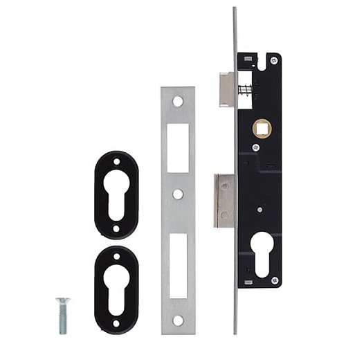 Механізм замка SANTOS 726 (BS20*92мм, 22мм) матовий хром - Фото №6