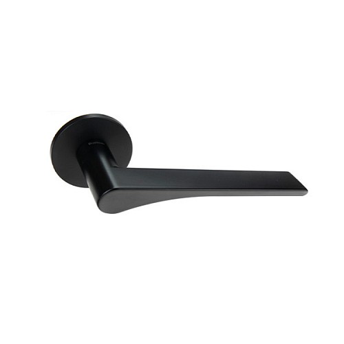 Ручки на розетте FORME Eos 294A/Slim N52 черный матовый - Фото №2