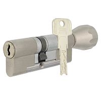 Цилиндр EVVA 4KS 62T (31*31T) никель сатин 5 ключей
