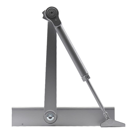 Доводчик CISA C1611.05.0.97 Professional Plus2 BC STD HO с фиксацией до 120 кг серый - Фото №4