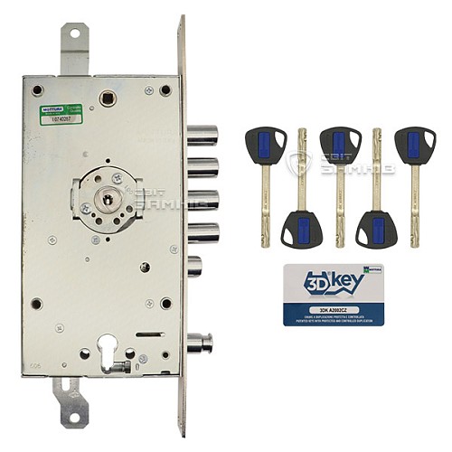 Механизм замка MOTTURA 3D.788D800054 (BS66*85мм) R правый - Фото №5