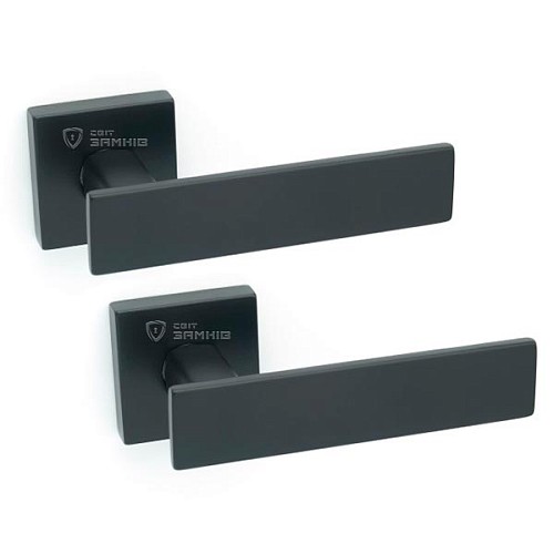 Ручки на розетте TUPAI Lina 2 2730 Q (801-1999) черный - Фото №1