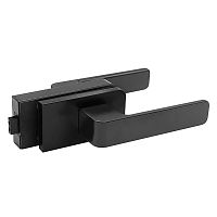 Ручка-заскочка WALA H4S32/SM1OM1 для скляних дверей магнітна матовий чорний