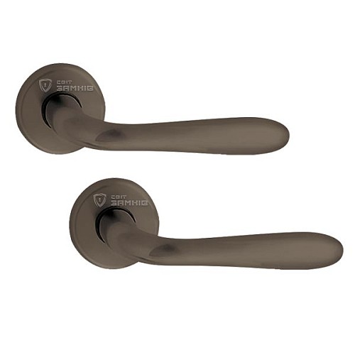 Ручки на розетте TUPAI 5S 294 (4041-4046) титан - Фото №1