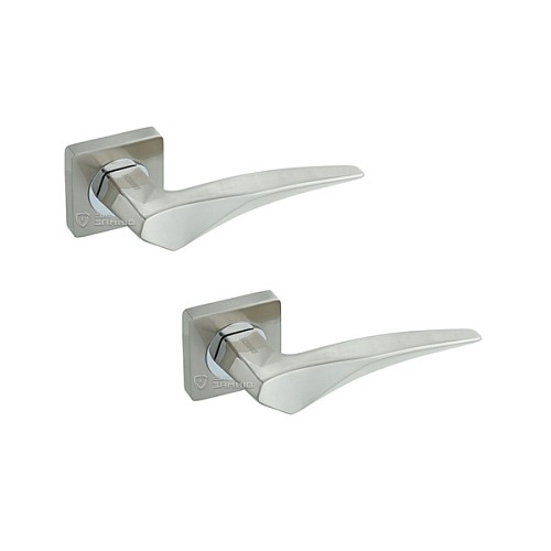 Ручки на розетте GAVROCHE Tantalum Ta-Z3 SN/CP никель/хром - Фото №1