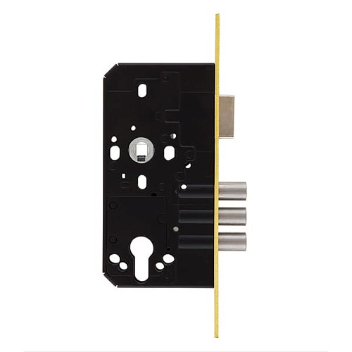 Механизм замка MUL-T-LOCK 972 (BS55 * 72мм) матовая латунь - Фото №3
