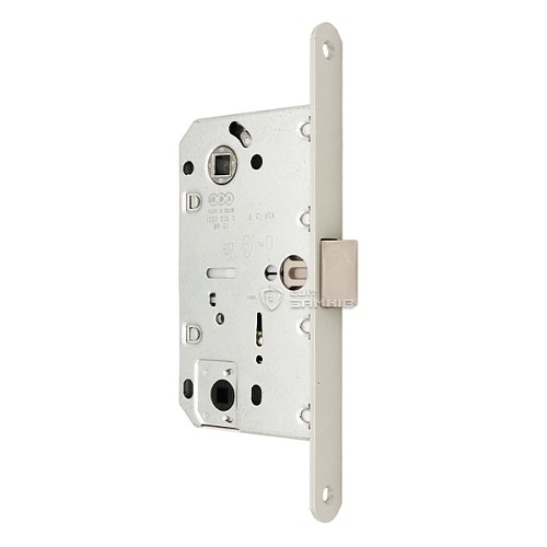 Механизм замка AGB Mediana Evolution WC (BS50*96мм) сатин - Фото №1