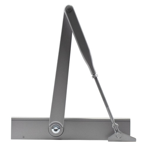 Доводчик CISA C1611.03.0.97 Professional Plus2 BC STD HO с фиксацией до 80 кг серый - Фото №2