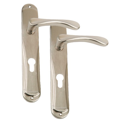 Ручки на планке OZCANLAR Star Yale 72 никель сатин - Фото №1