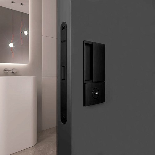 Ручки для розсувної системи AGB Wave WC B300020293 чорний матовий - Фото №2