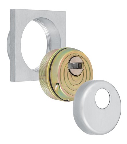 Протектор DISEC MONOLITO SFERIK BD200 25мм нержавеющая сталь матовая - Фото №2