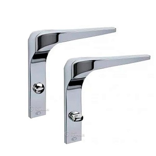 Ручки на планці CONVEX 2055-96 WC хром - Фото №1