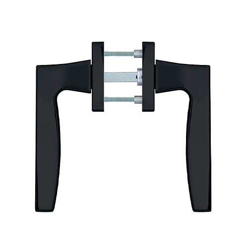 Ручки на розетте ROSTEX Kira H56 черная - Фото №2