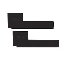 Ручки на розетте ILAVIO 2036 (1053-1102) черный