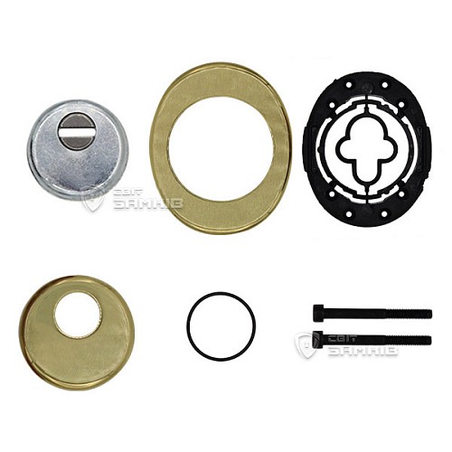 Протектор AZZI FAUSTO F23 Antitubo 33 мм 85х70 полированная латунь - Фото №4