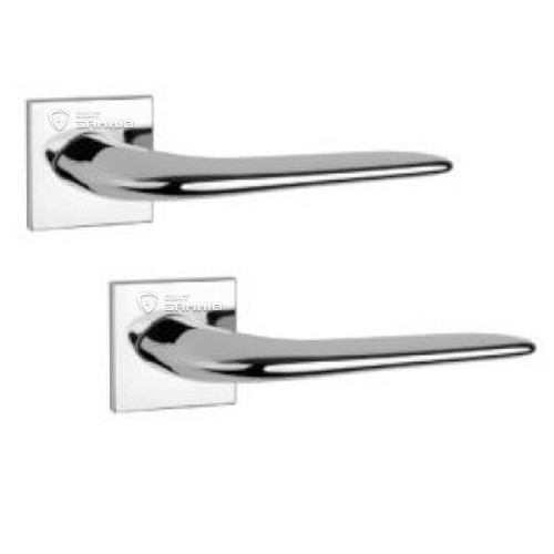 Ручки на розетте TUPAI 4163Q 5S (4040-4049) хром полированный - Фото №1