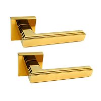 Ручки на розеті FORME Alila 293Q O01 золото 24К