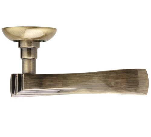 Ручки на розеті GAVROCHE Rubidium AL-A5 AB бронза - Фото №3