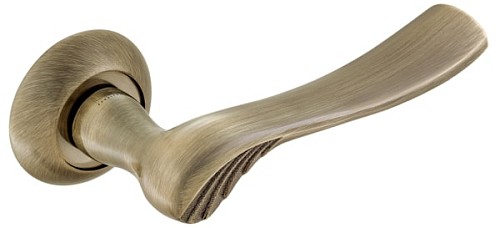 Ручки на розетте MVM/Linde A-2013 (T3-E9) AB  старая бронза - Фото №2