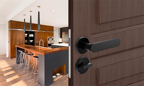 Ручки на розеті DND by MARTINELLI Short ONO чорний - Фото №4