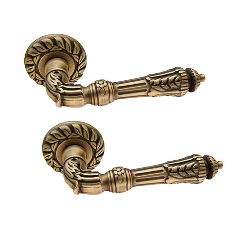 Ручки на розеті FADEX Samantha 116C B02 бронза матова - Фото №1