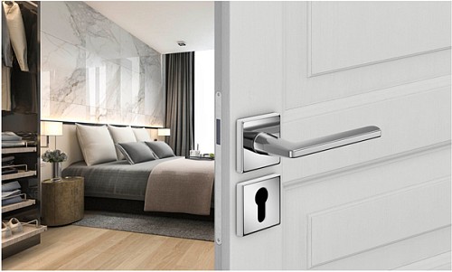 Ручки на розеті DND by MARTINELLI Luce P 02 ZC хром - Фото №4