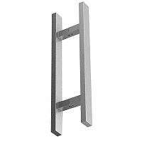 Ручки скобы MEDOS PR 1800/1300.90 (комплект) труба 40*20 нержавеющая сталь